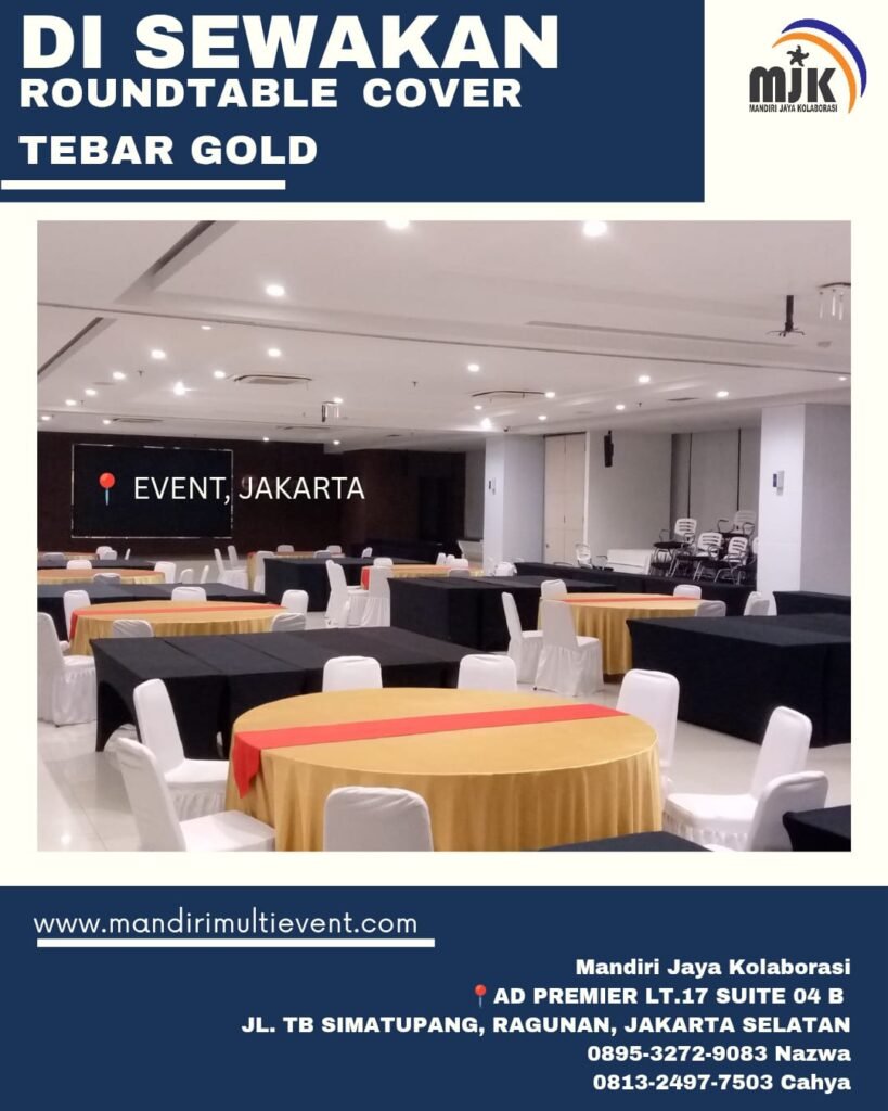 SEWA ROUNDTABLE COVER TEBAR JAKARTA 