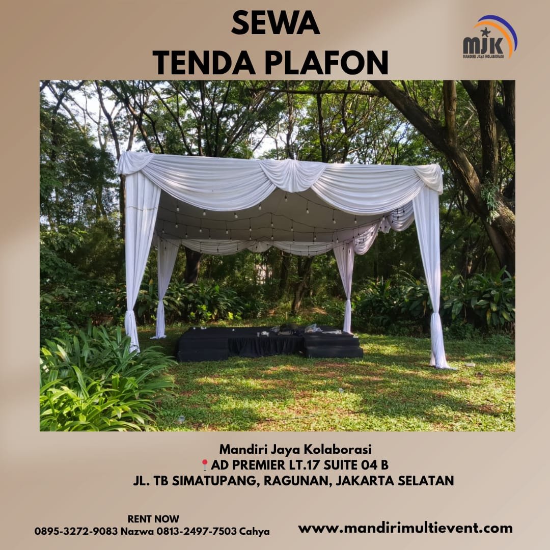 SEWA TENDA PLAFON JAKARTA JAKARTA BARAT
