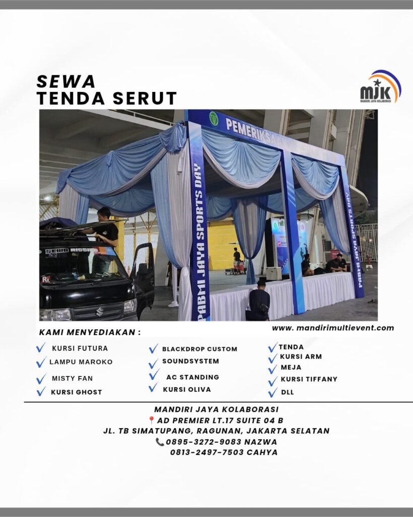 SEWA TENDA SERUT AREA BOGOR