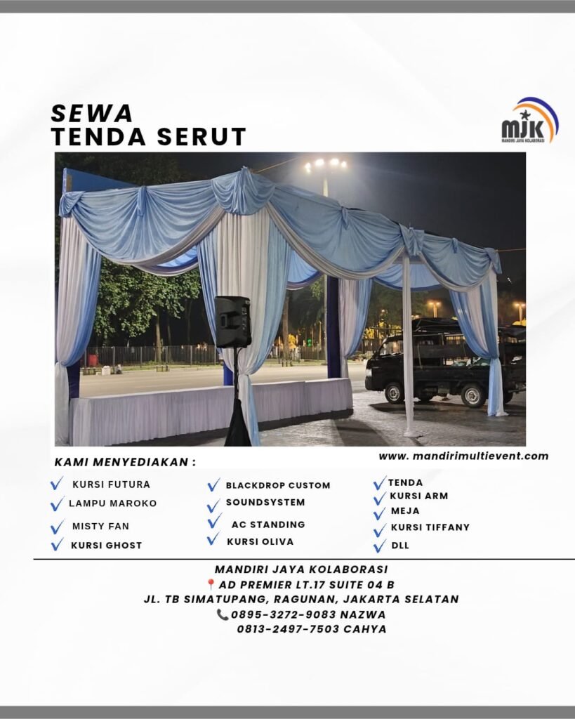 SEWA TENDA SERUT AREA BOGOR