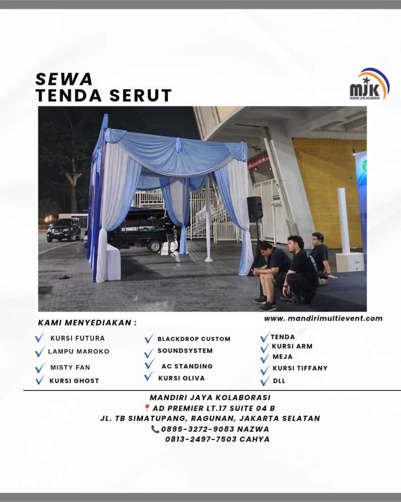 SEWA TENDA SERUT AREA BOGOR