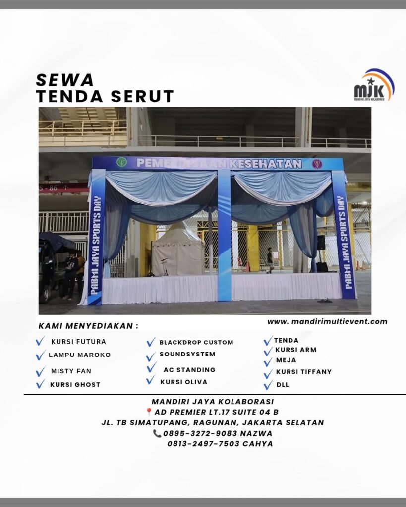 SEWA TENDA SERUT AREA BOGOR