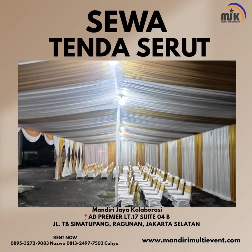 SEWA TENDA SERUT JAKARTA PUSAT