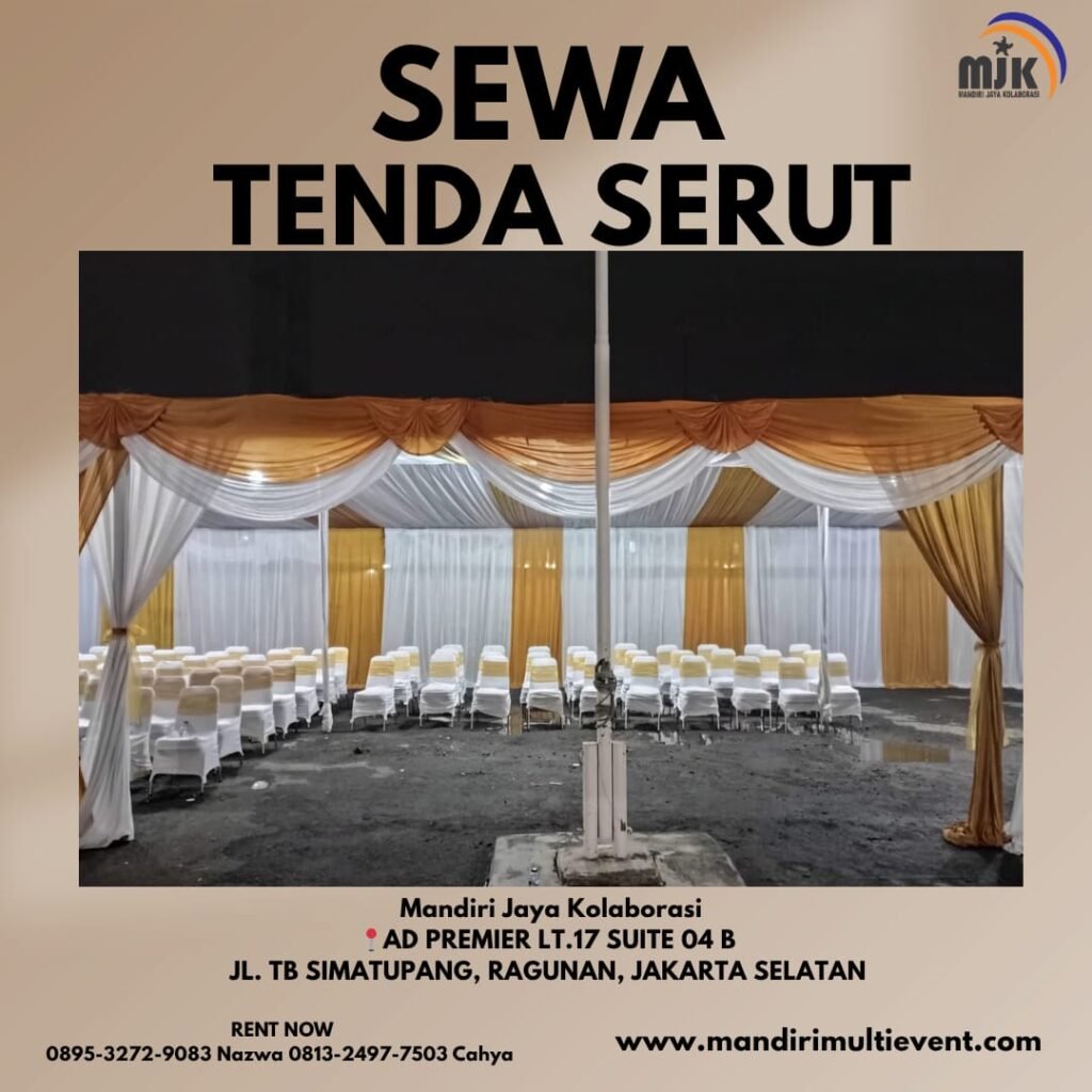 SEWA TENDA SERUT JAKARTA PUSAT