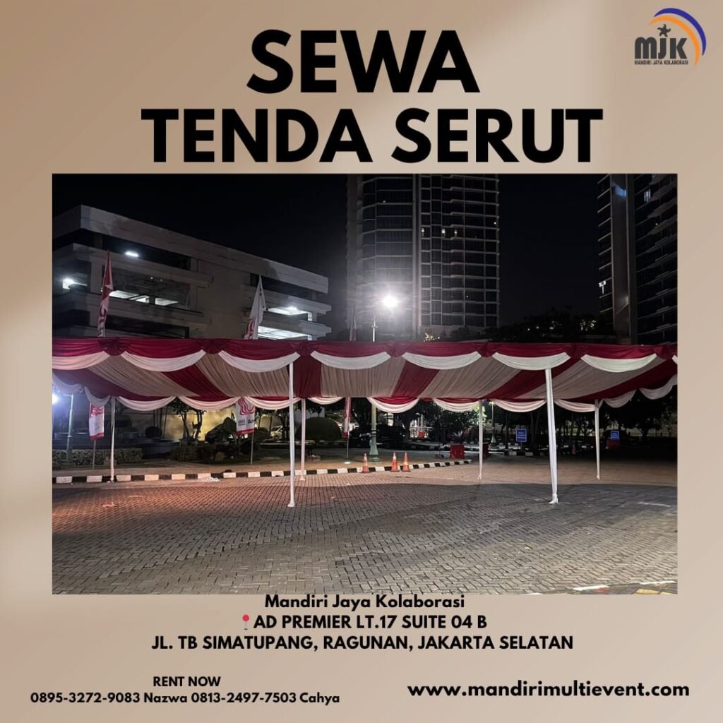 SEWA TENDA SERUT JAKARTA PUSAT