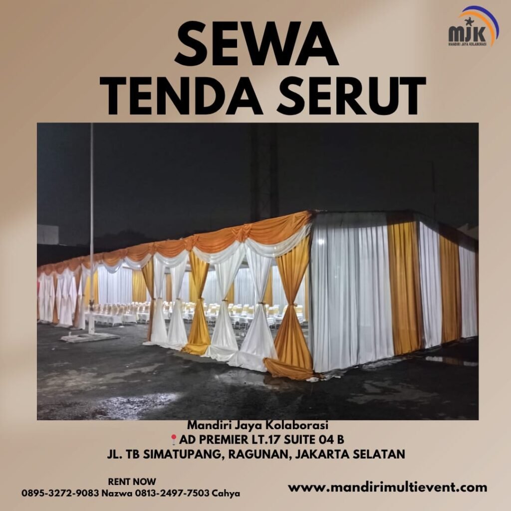 SEWA TENDA SERUT JAKARTA PUSAT