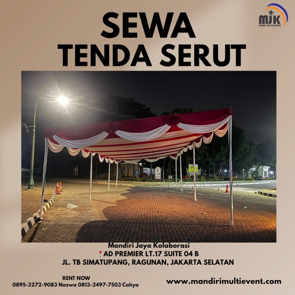 SEWA TENDA SERUT JAKARTA PUSAT