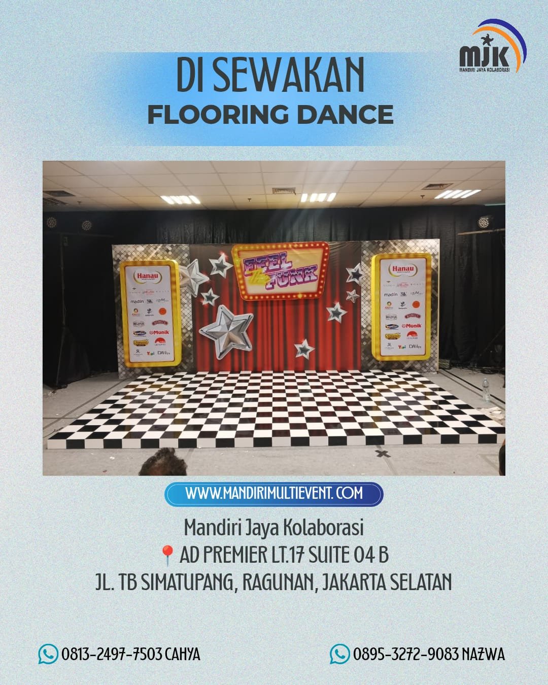 SEWA FLOORING DANCE JAKARTA PUSAT