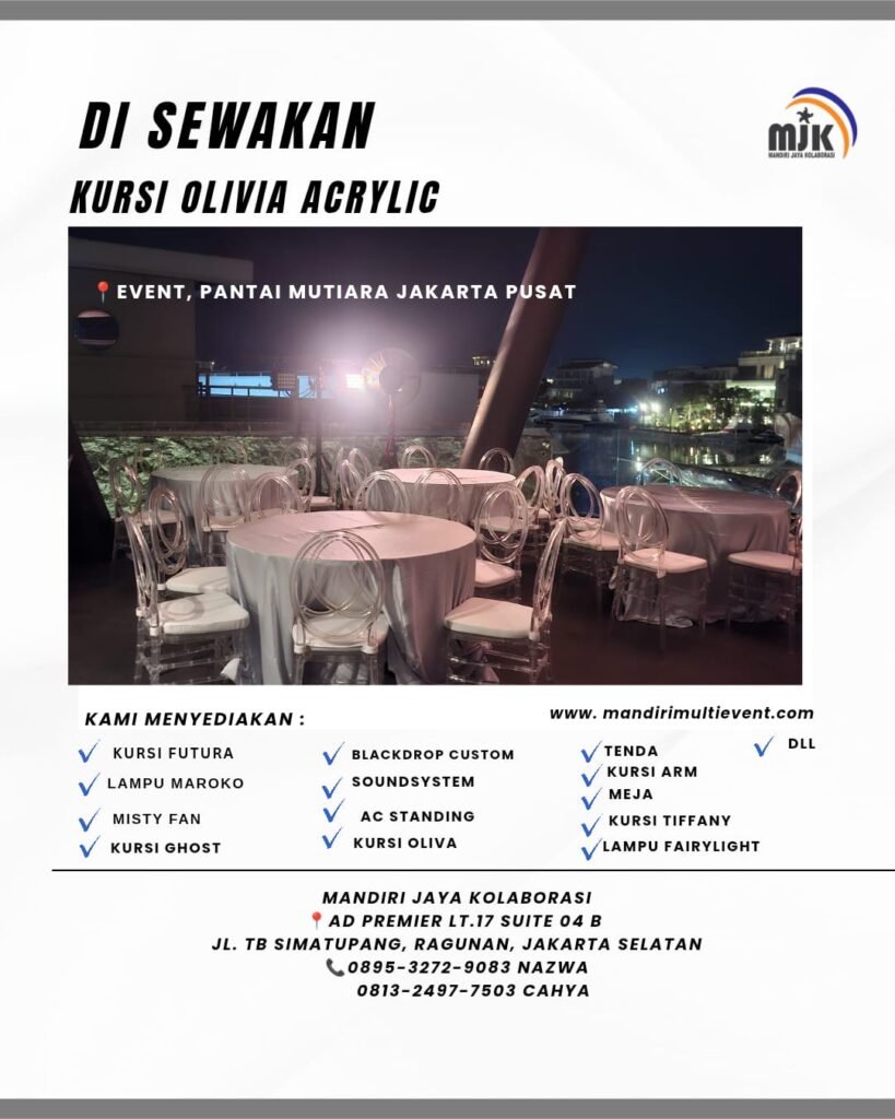 SEWA KURSI OLIVIA JABODETABEK