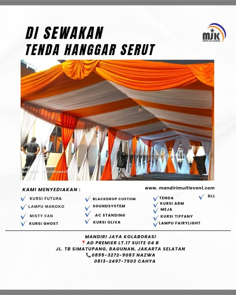 SEWA TENDA HANGGAR SERUT JAKARTA UTARA