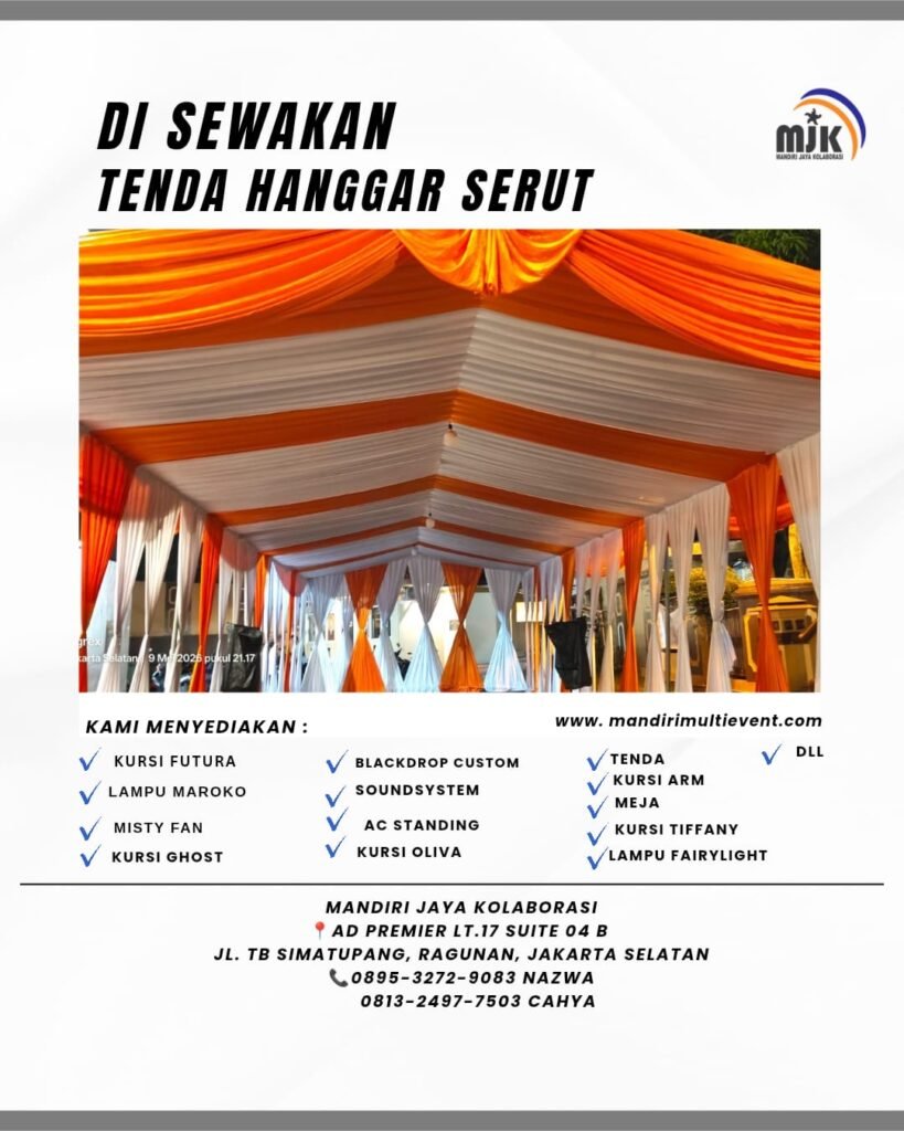 SEWA TENDA HANGGAR SERUT JAKARTA UTARA