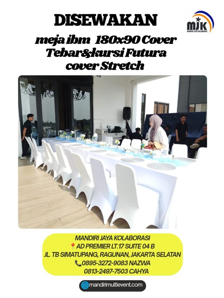 SEWA MEJA IBM COVER TEBAR&KURSI FUTURA