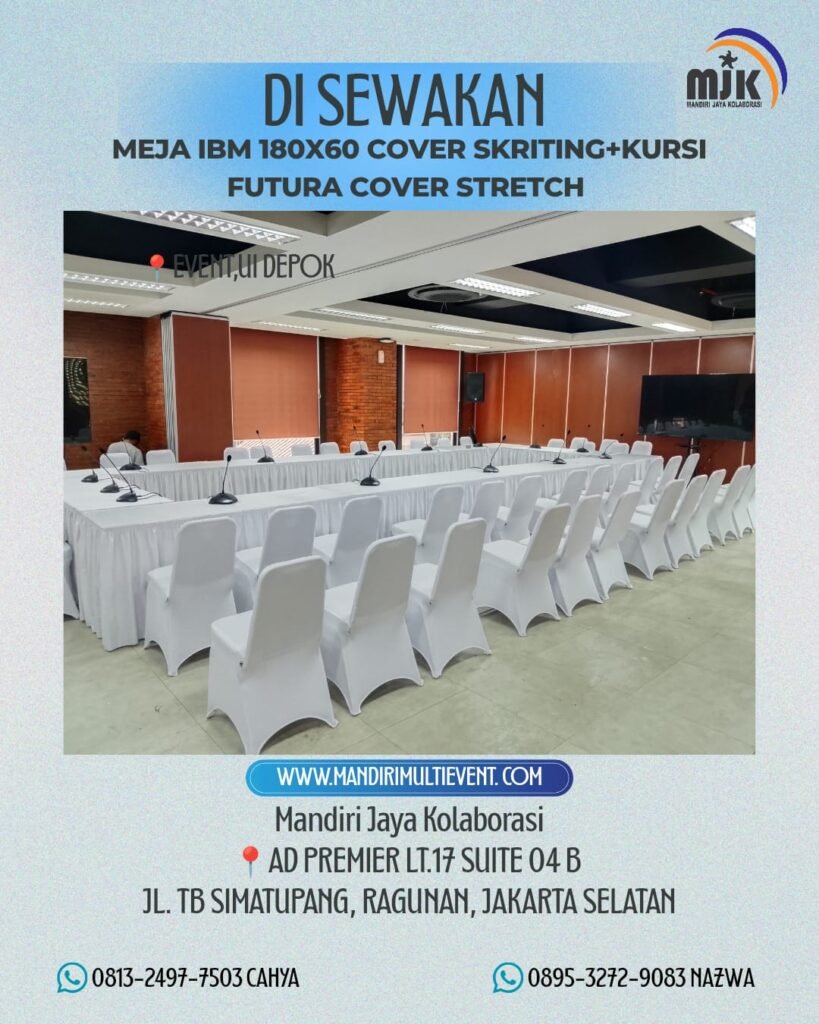 SEWA MEJA IBM & KURSI FUTURA JAKSEL