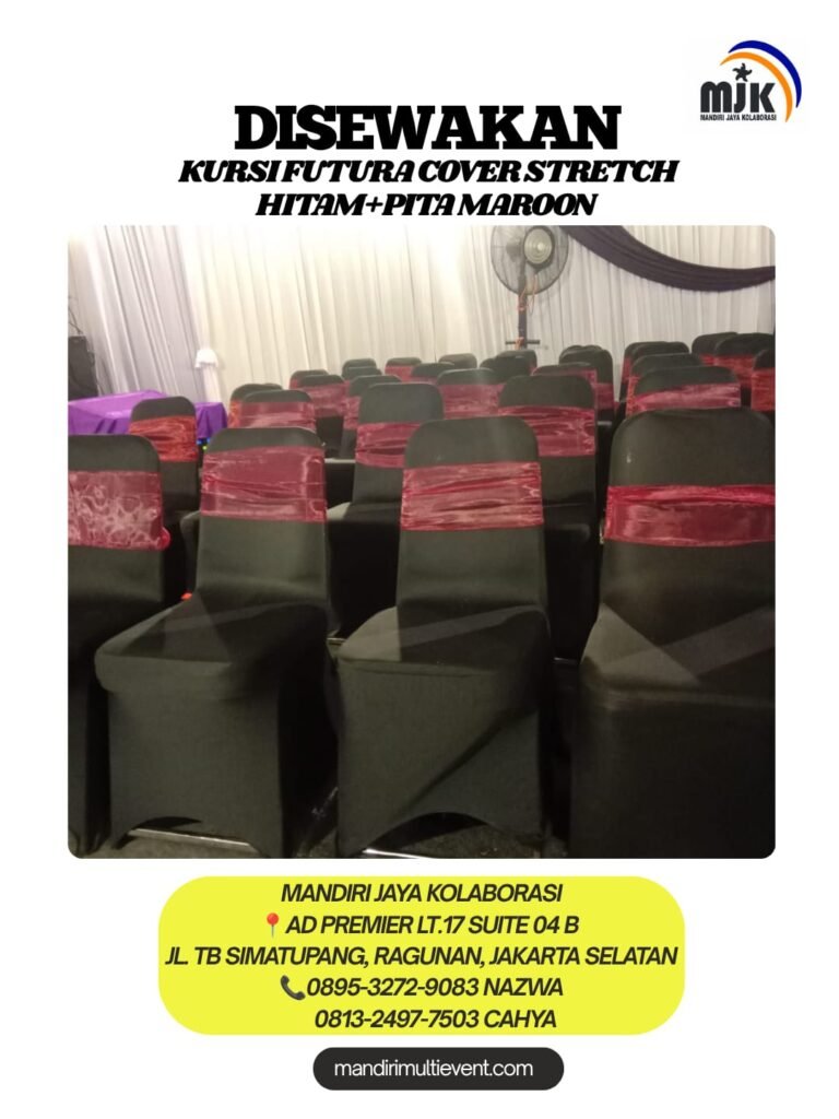 SEWA KURSI FUTURA PITA MAROON ELEGAN