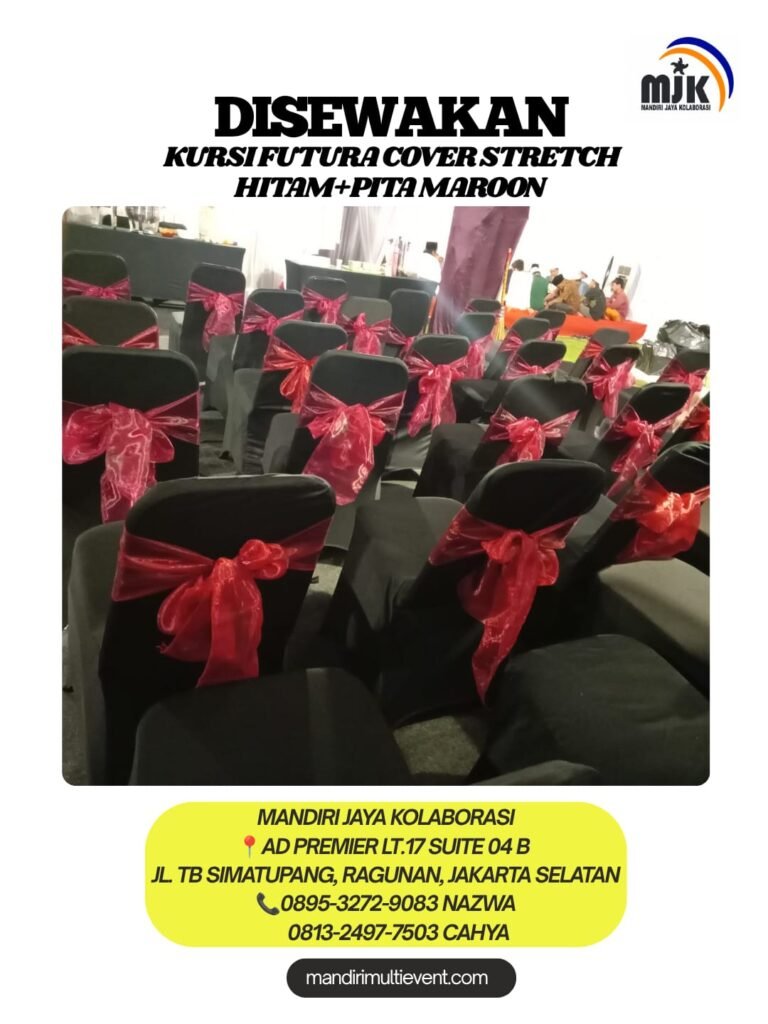 SEWA KURSI FUTURA PITA MAROON ELEGAN