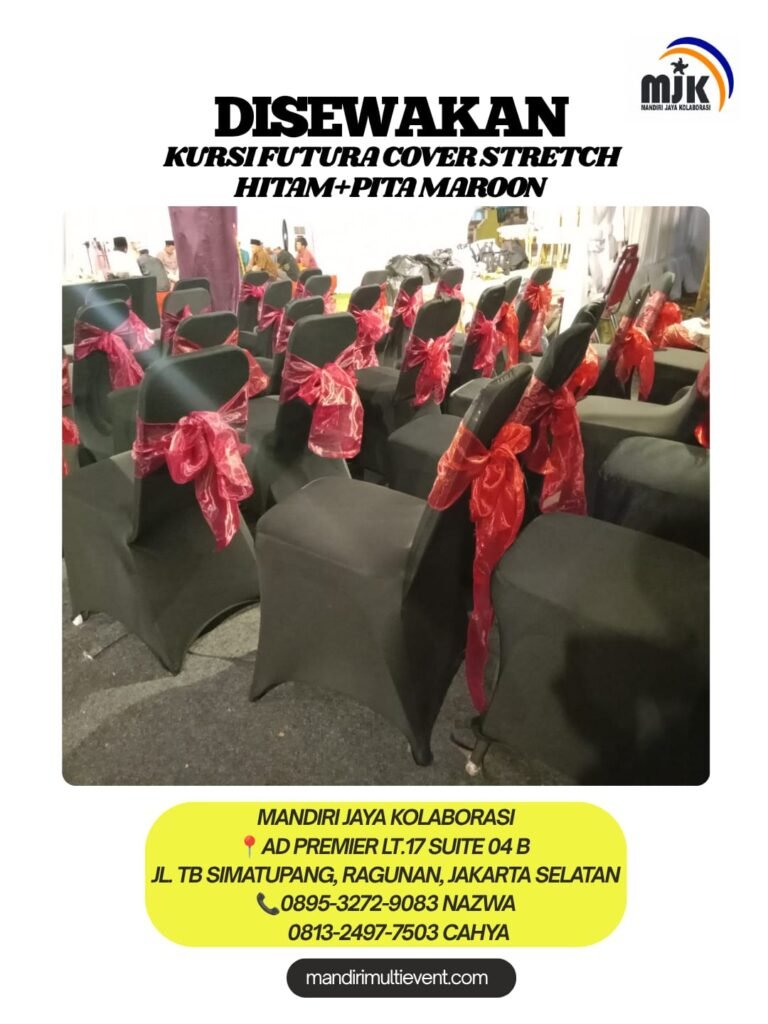 SEWA KURSI FUTURA PITA MAROON ELEGAN