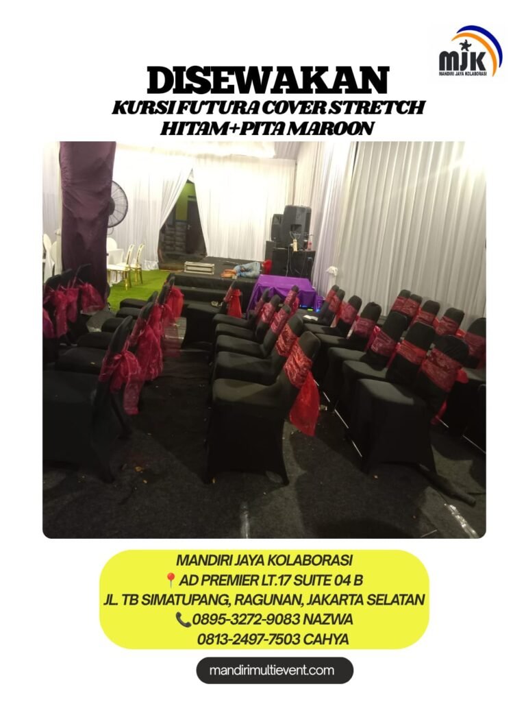 SEWA KURSI FUTURA PITA MAROON ELEGAN