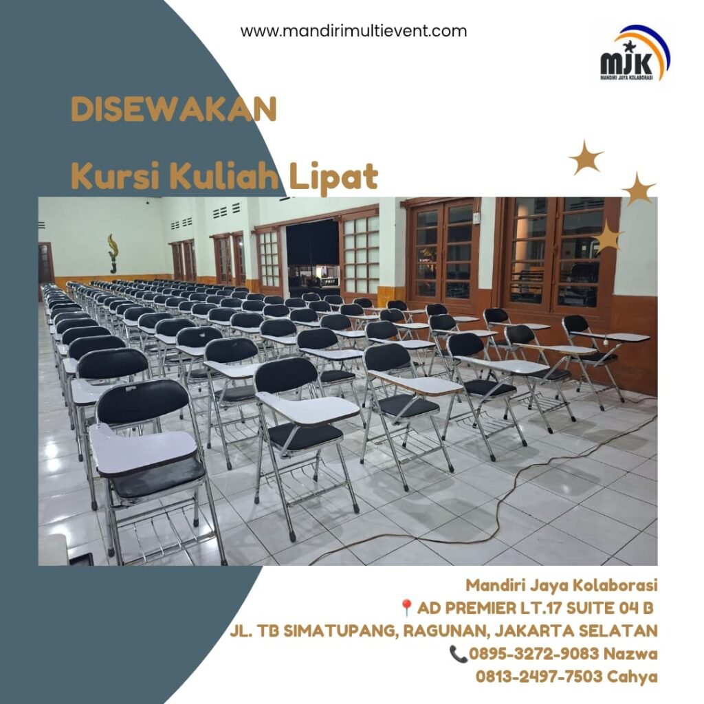 SEWA KURSI KULIAH LIPAT BERKUALITAS JAKSEL