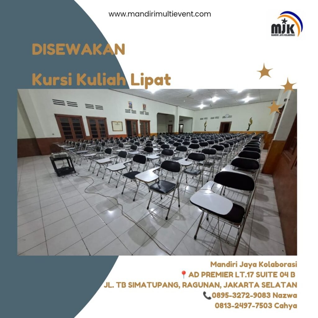 SEWA KURSI KULIAH LIPAT BERKUALITAS JAKSEL