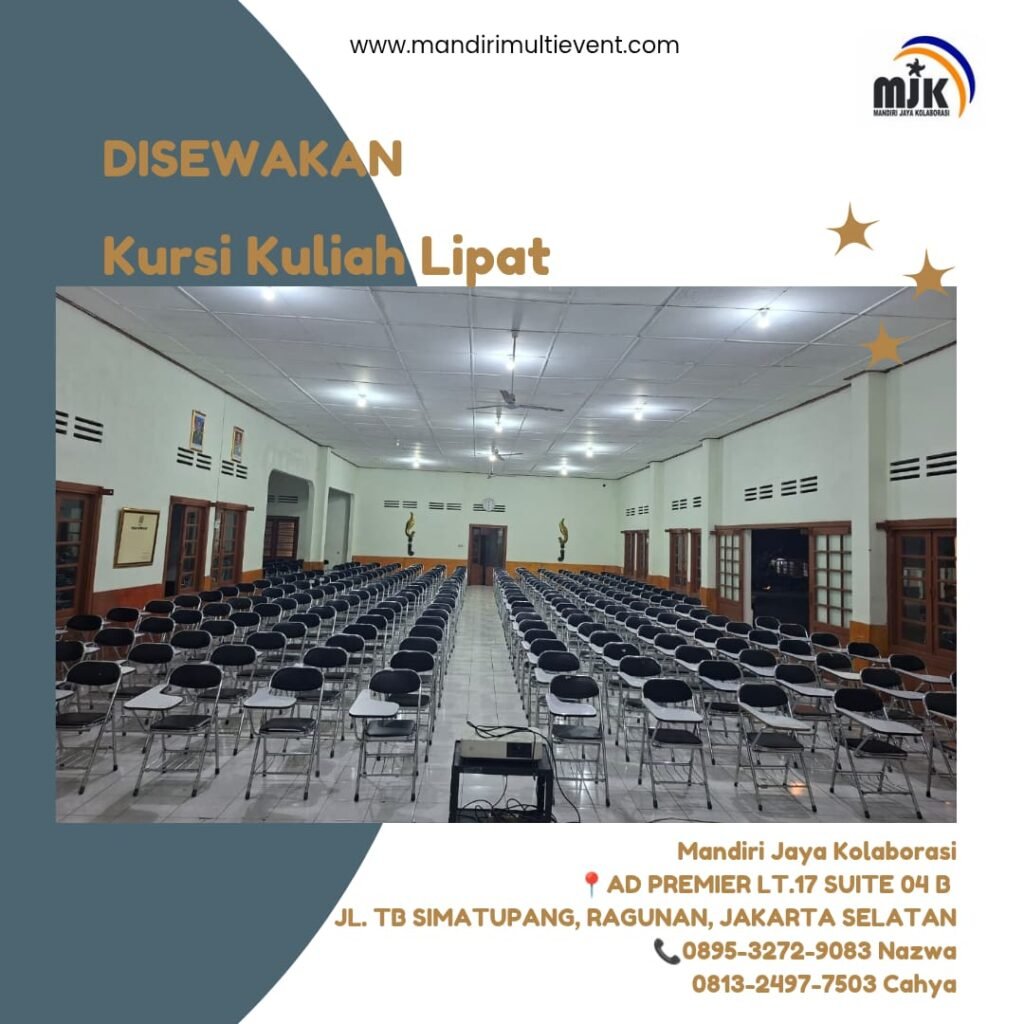 SEWA KURSI KULIAH LIPAT BERKUALITAS JAKSEL