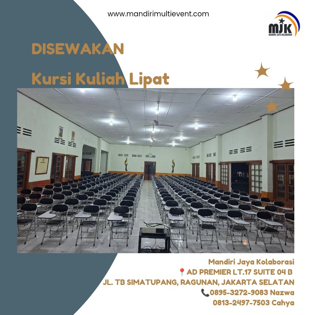 SEWA KURSI KULIAH LIPAT BERKUALITAS JAKSEL