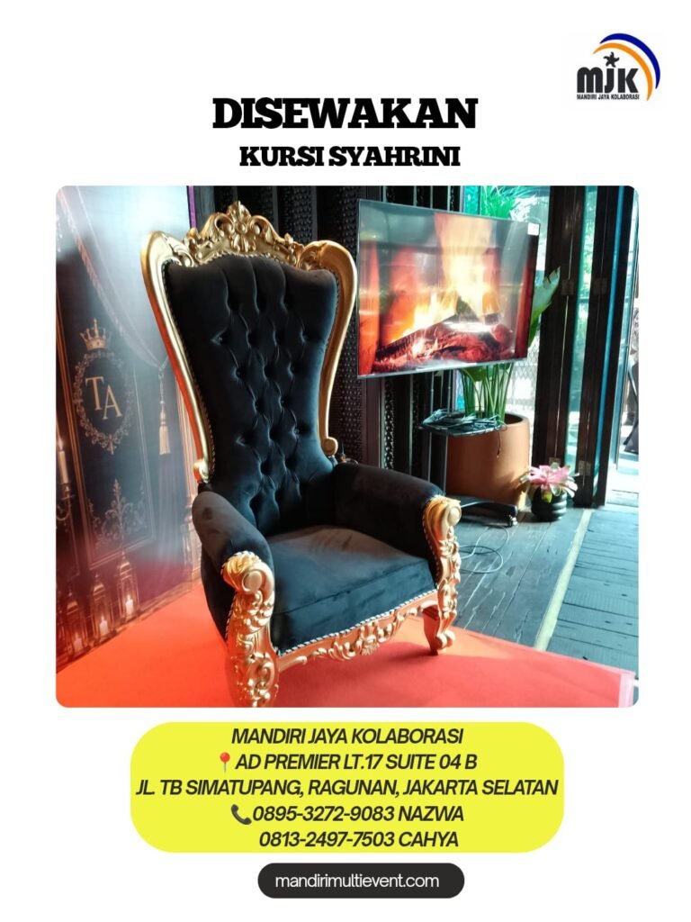 SEWA KURSI SYAHRINI MEWAH&BERKUALITAS