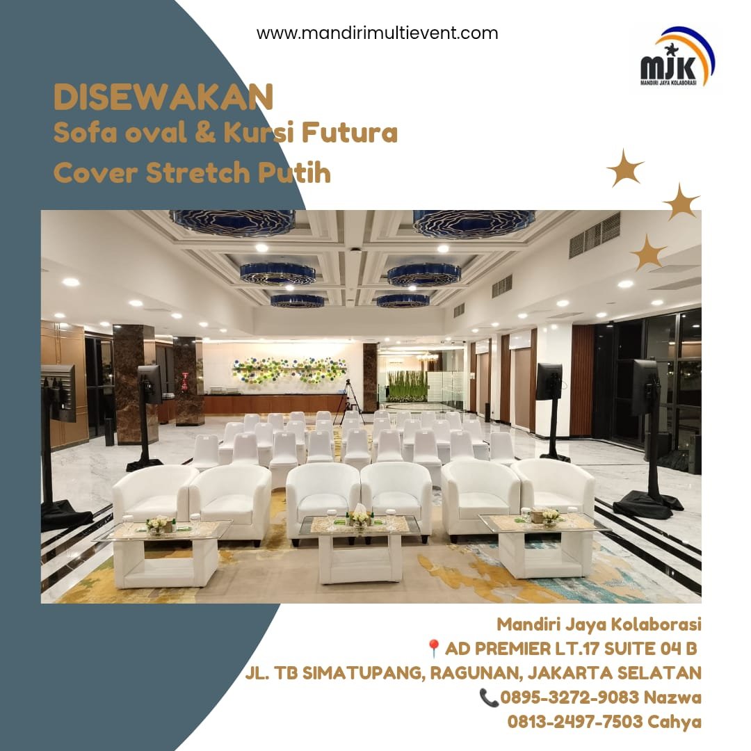 SEWA SOFA OVAL&KURSI FUTURA ELEGAN