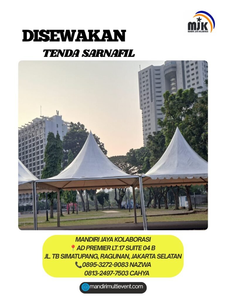 SEWA TENDA SARNAFIL PROFESIONAL&ELEGAN