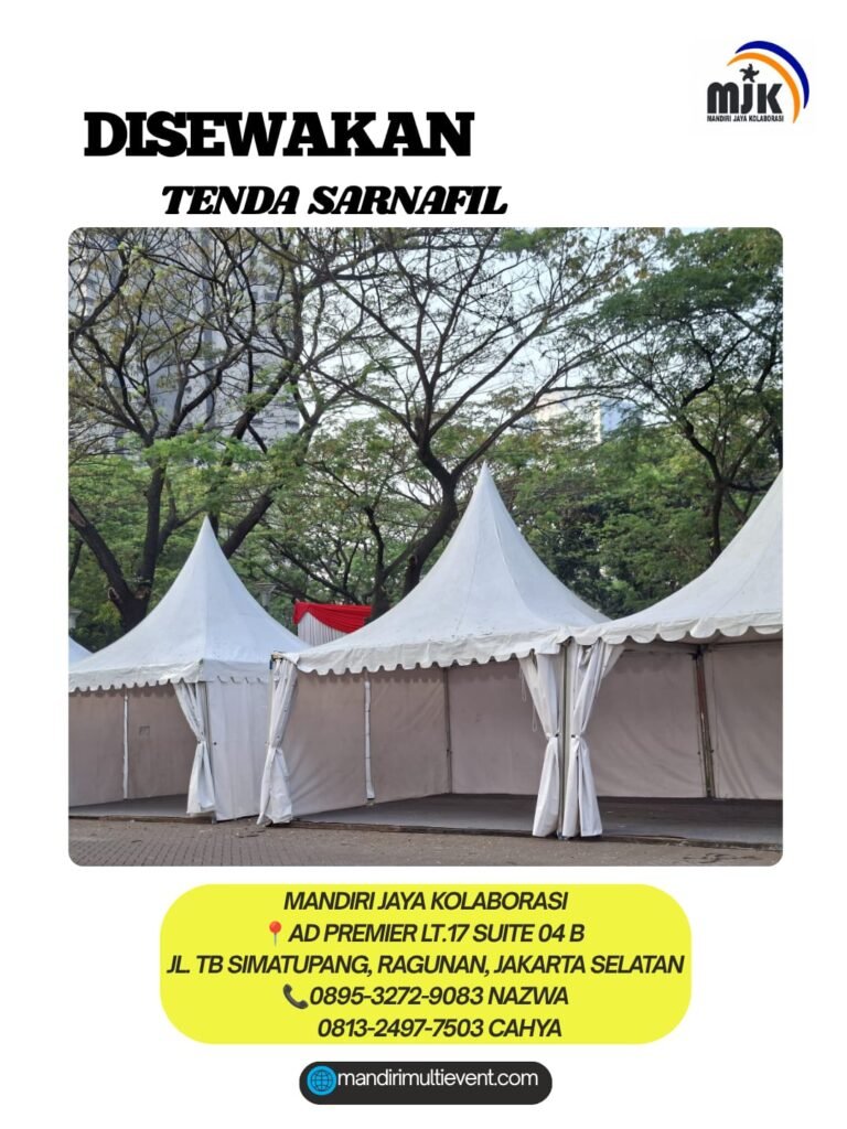 SEWA TENDA SARNAFIL PROFESIONAL&ELEGAN