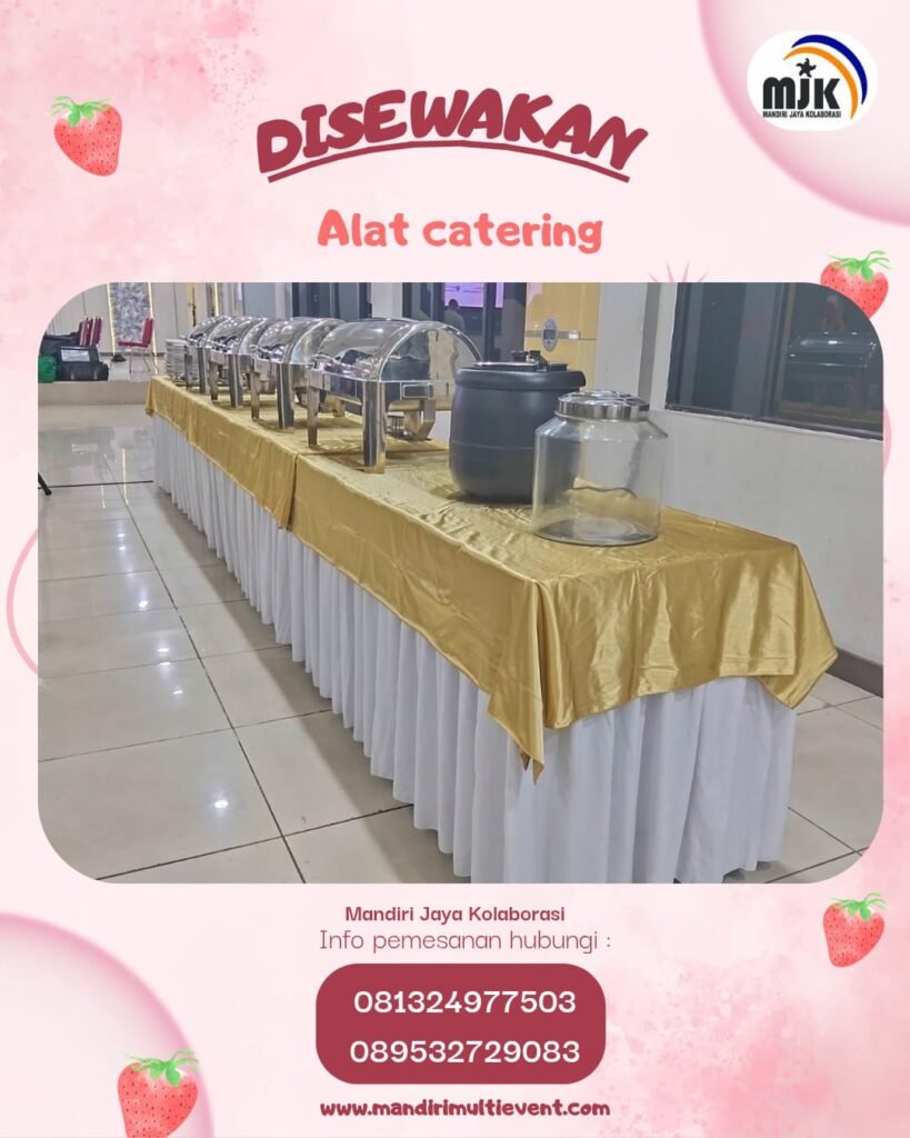 SEWA ALAT CATERING BERKUALITAS&PRAKTIS