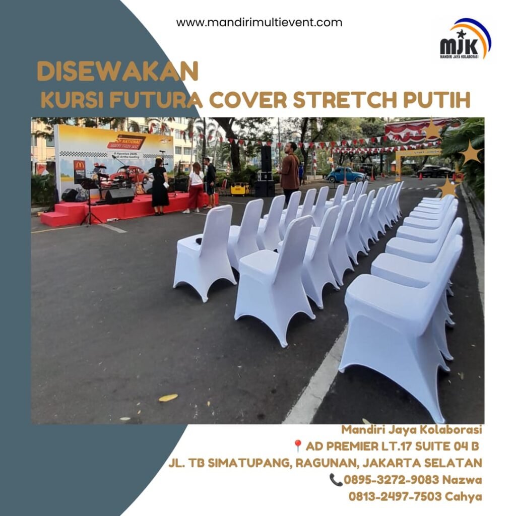 SEWA KURSI FUTURA COVER STRETCH ELEGAN