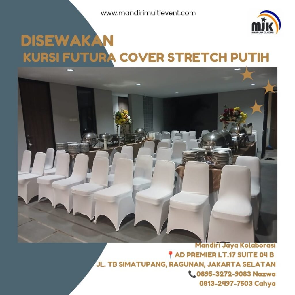 SEWA KURSI FUTURA COVER STRETCH ELEGAN