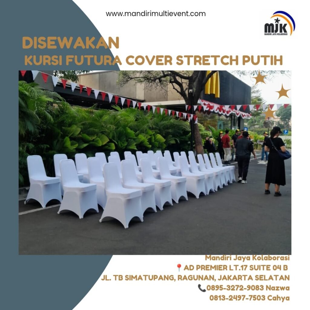 SEWA KURSI FUTURA COVER STRETCH ELEGAN