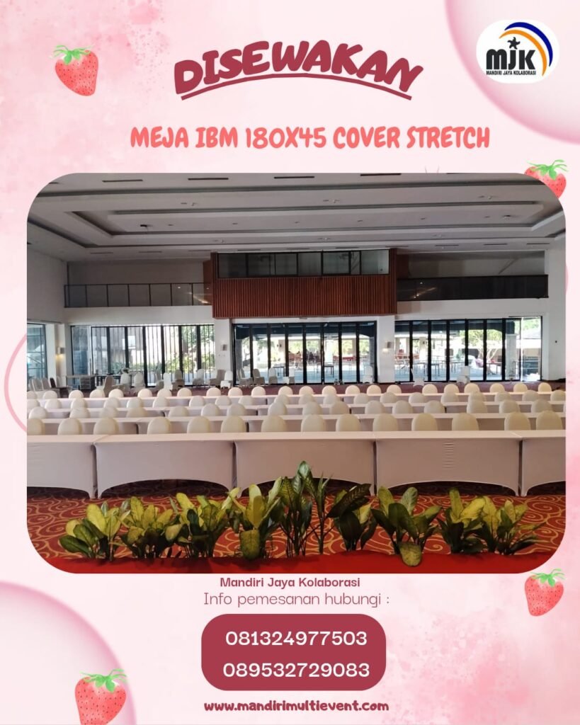 SEWA MEJA IBM ELEGAN & PRAKTIS JAKSEL