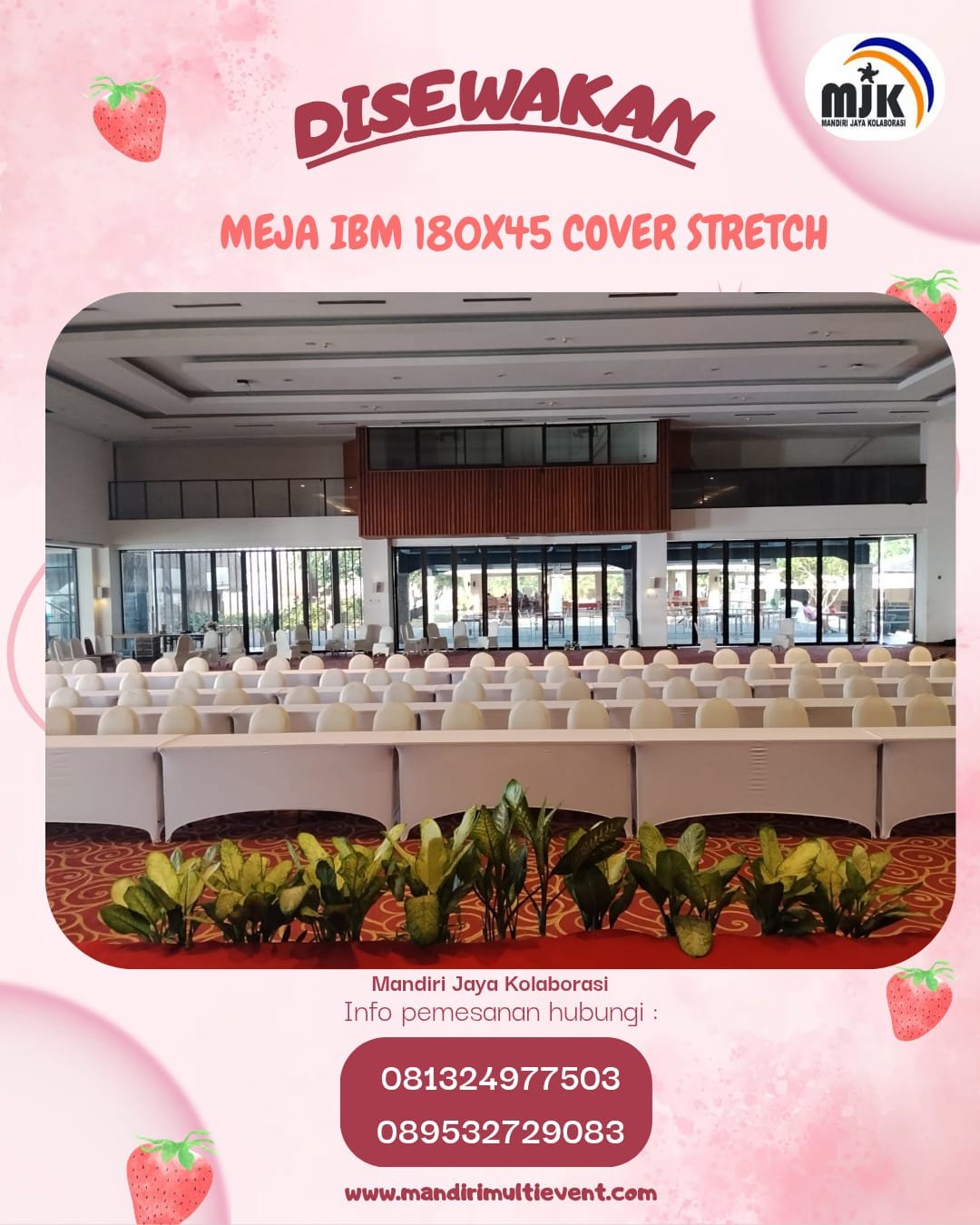 SEWA MEJA IBM ELEGAN & PRAKTIS JAKSEL
