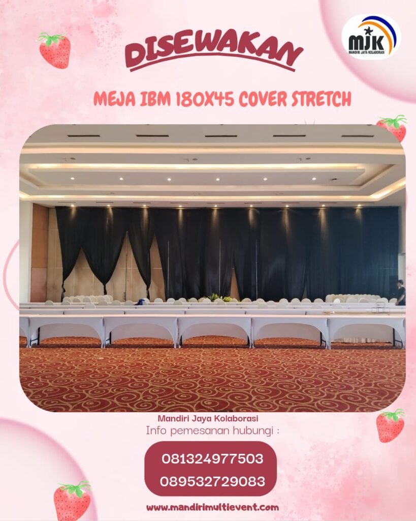 SEWA MEJA IBM ELEGAN & PRAKTIS JAKSEL