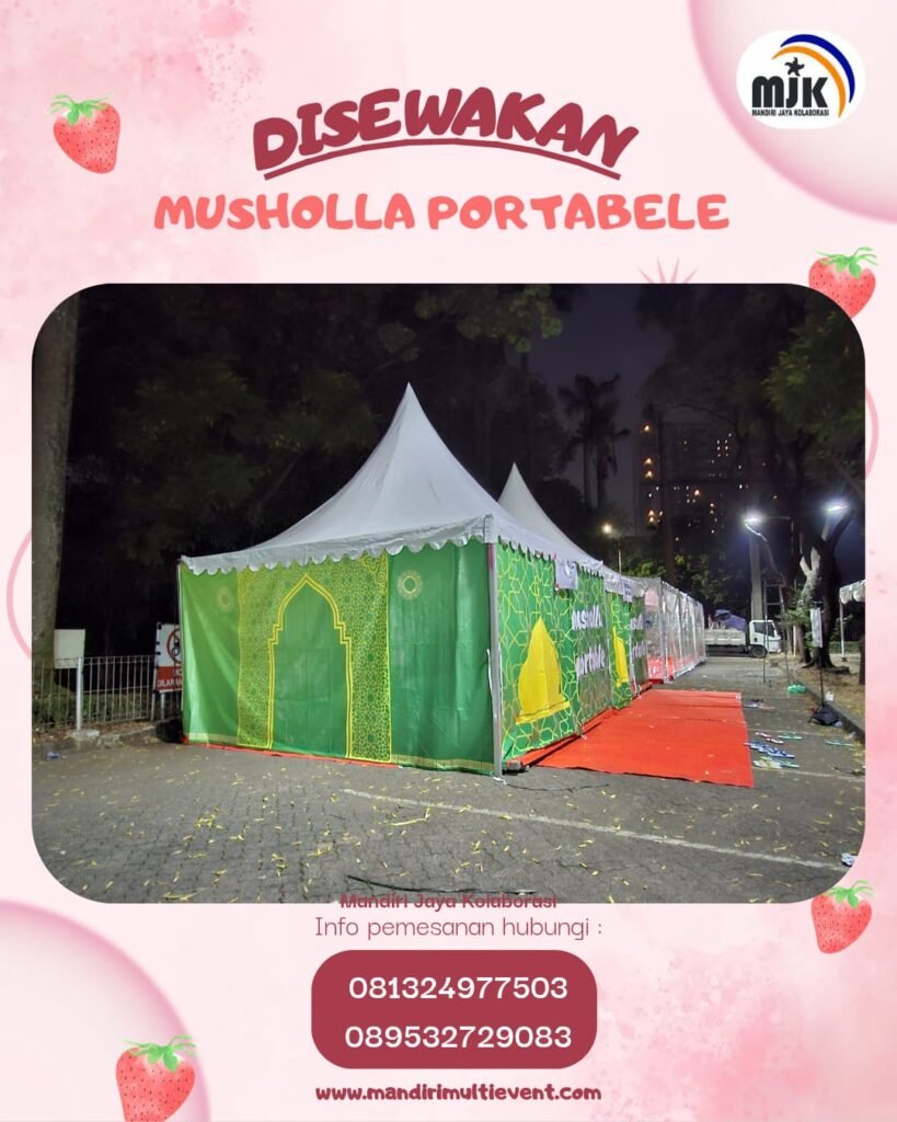 SEWA MUSHOLLA PORTABLE PRAKTIS&ELEGAN