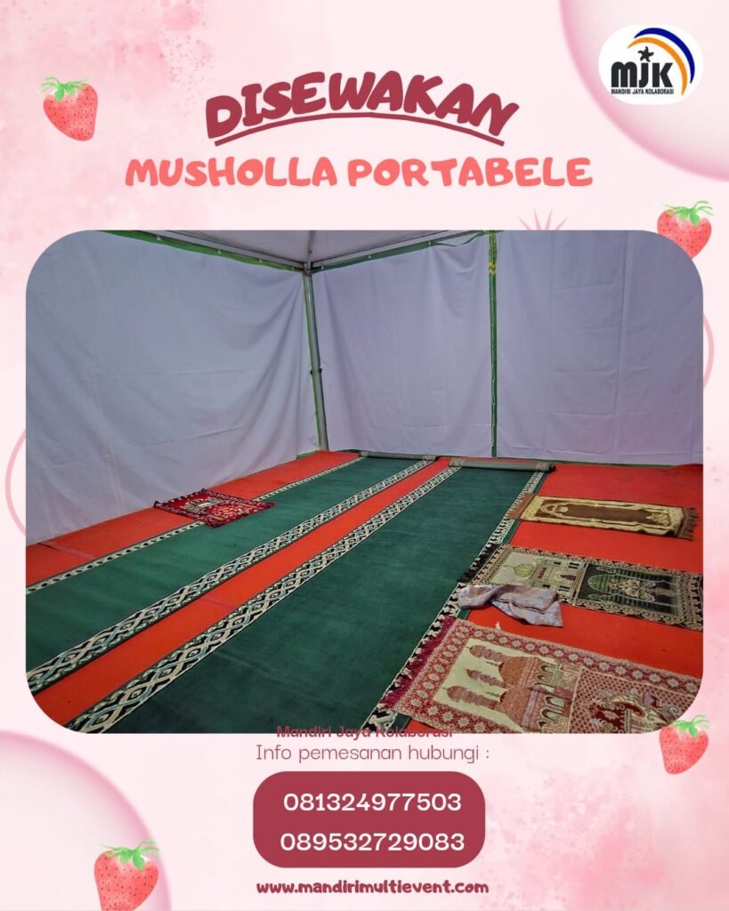 SEWA MUSHOLLA PORTABLE PRAKTIS&ELEGAN