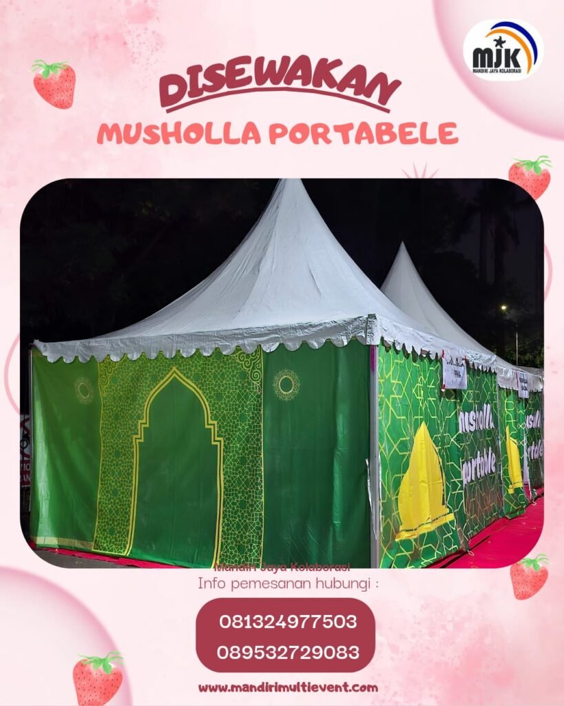 SEWA MUSHOLLA PORTABLE PRAKTIS&ELEGAN