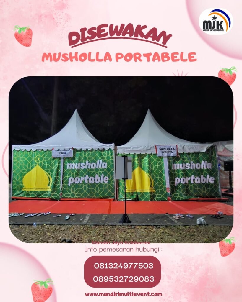 SEWA MUSHOLLA PORTABLE PRAKTIS&ELEGAN