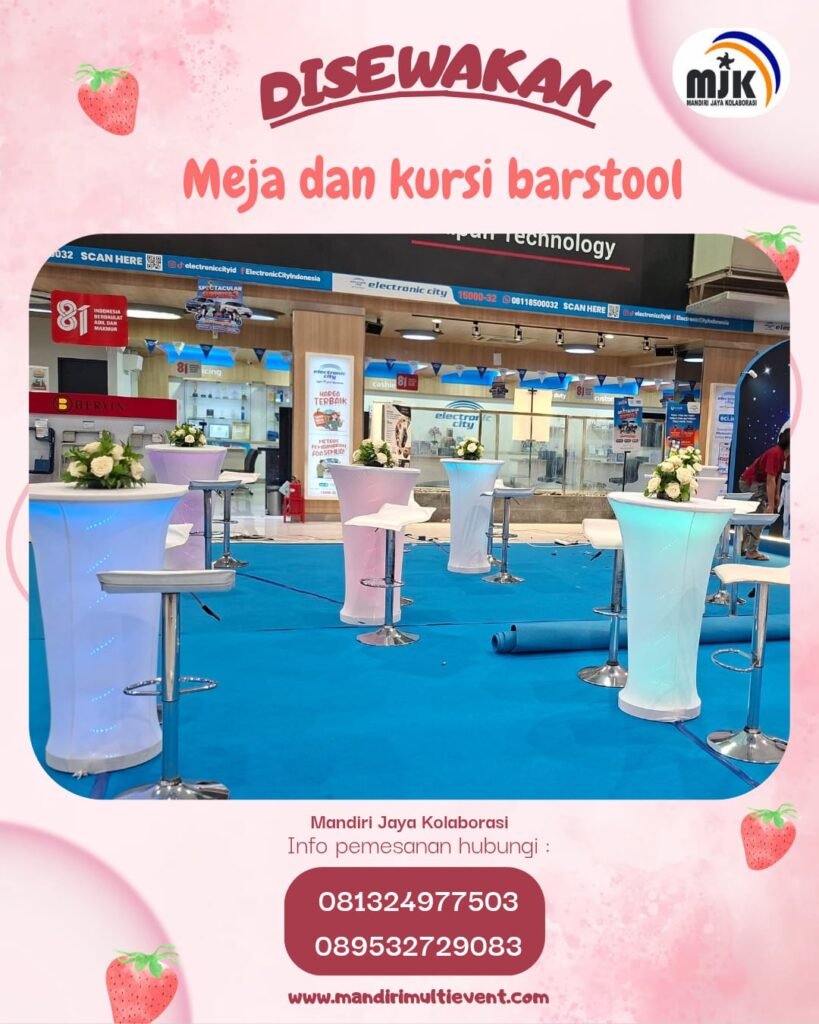SEWA MEJA&KURSI BARSTOOL ELEGAN